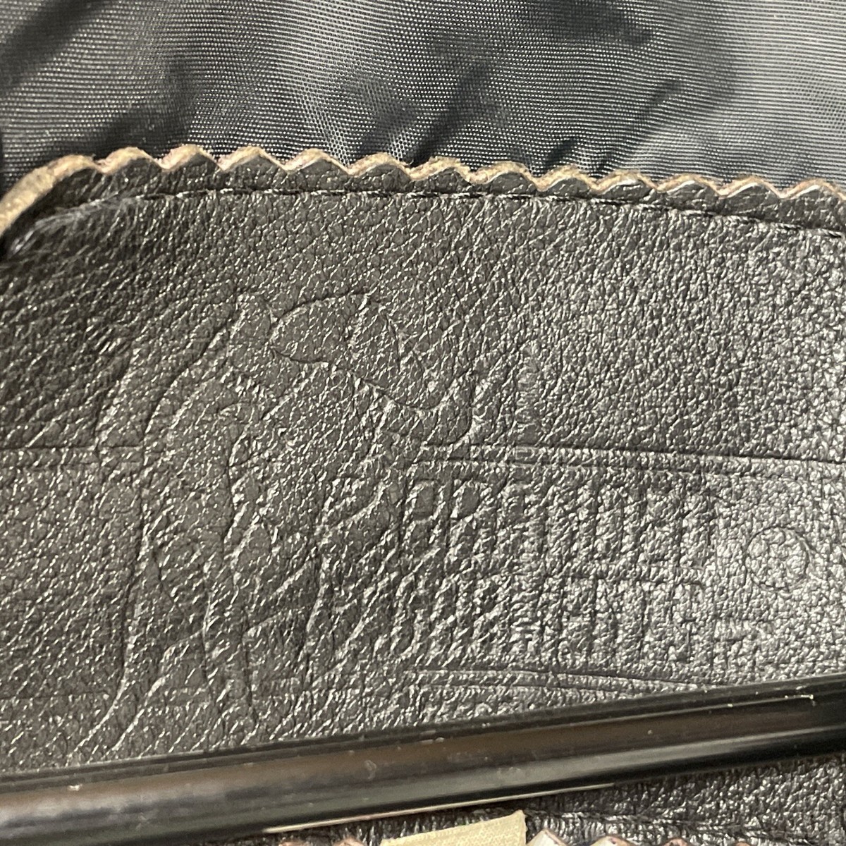 Vtg. Branded Garments Inc. Black Leather Motorcycle Jacket Vtg. Branded Garments Inc. Black Leather Motorcycle Jacket