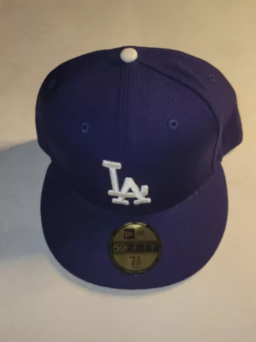 New Era 59Fifty Men's Cap MLB Los Angeles Dodgers 2016 On Field Blue Fitted Hat