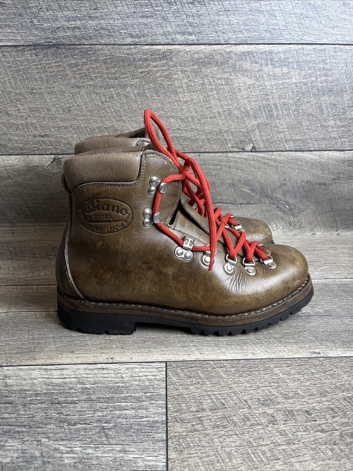 Fabiano Scarpa Mountaineering Hiking Boots Italy Heavy Size 9M eBay