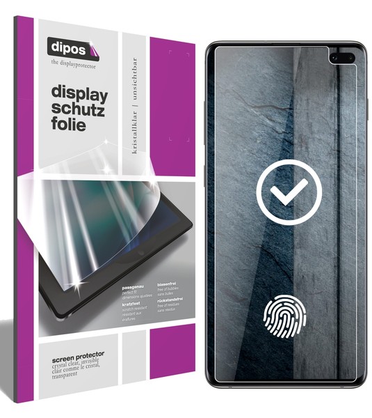 Schutzfolie FüR Samsung Galaxy S10 Plus Display Folie Klar Displayschutzfolie-image