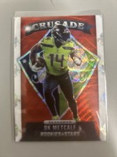 2021 Panini Rookies and Stars DK Metcalf Crusade Red Wave PRIZM Seahawks #CR-9