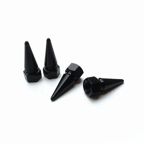 4X Aluminum Metal Long Spike Wheel/Tire Valve Stem Car-Truck Air Caps Covers USA - Bild 14 von 20