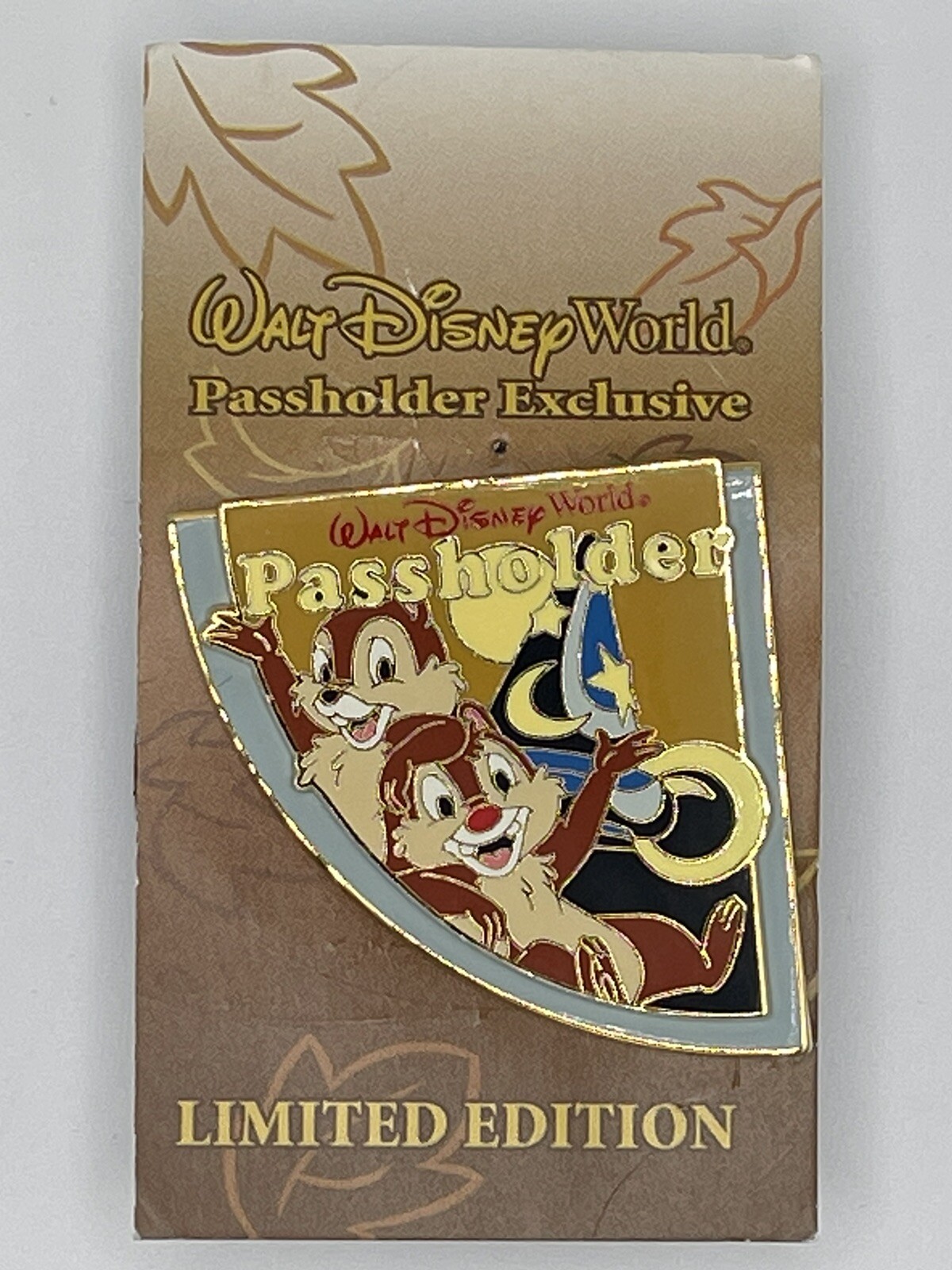 Chip and Dale 2008 Passholder Exclusive at MGM Studios Pin 64352 Limited Edition