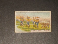 PASCALL's Boy Scout Series, Looking for a Crossing, NICE CARD, SHORT PRINT