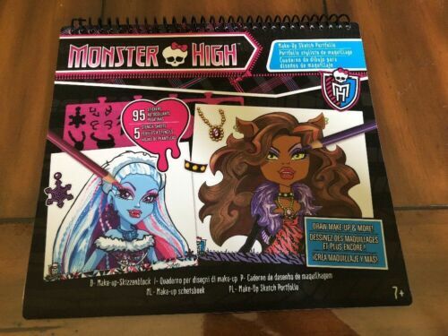Monster High Make Up Sketch Portfolio For Sale Online Ebay