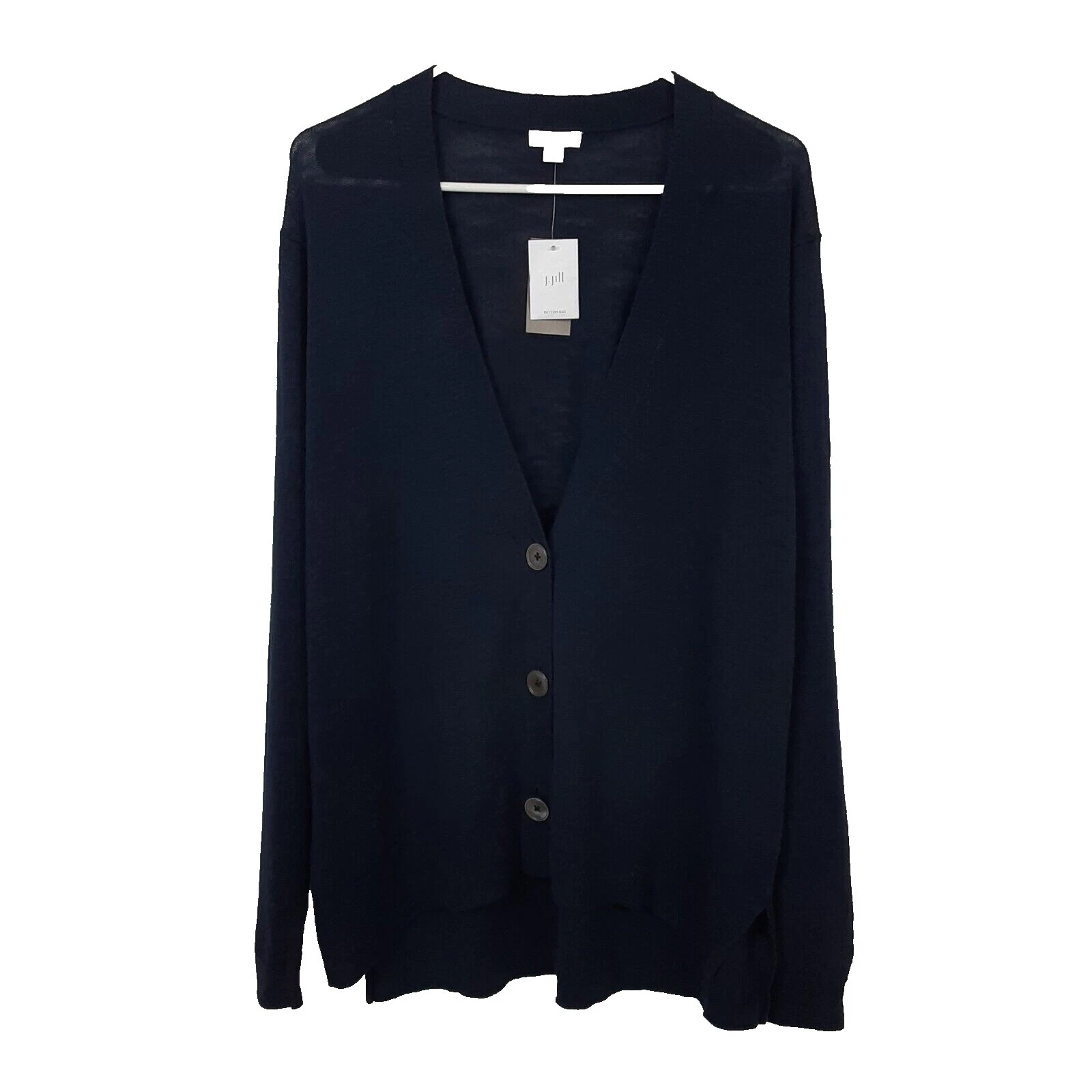 Cardigã casual J. Jill Suéteres Femininos