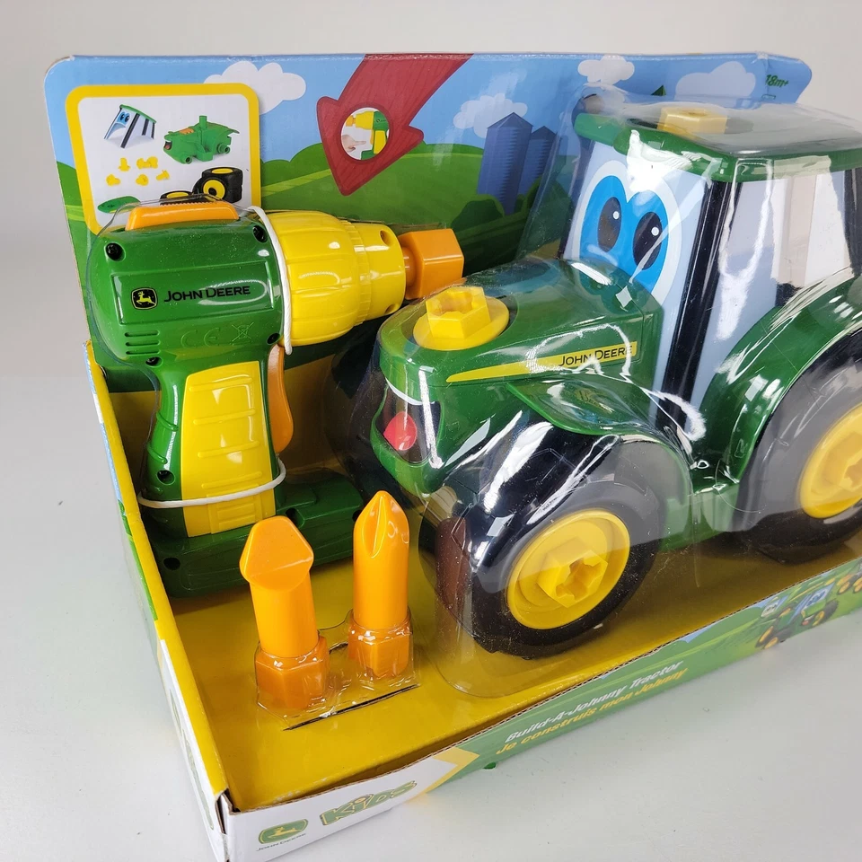 TOMY John Deer Kids Build A Johnny Tractor New In Package - Image 2 of 4