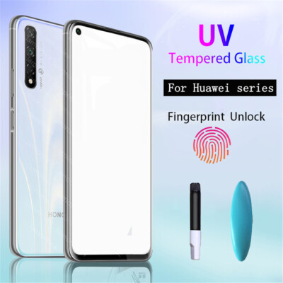 UV Tempered Glass For For Huawei Mate 70 Air P30 Pro Pura 80 Ultra nova 14 Pro