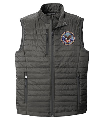 Department of Veterans Affairs Embroidered Insulated Puffy Vest With Pockets - Picture 8 of 13