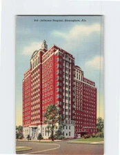 Postcard Jefferson Hospital Birmingham Alabama USA