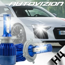 2 Pcs H4 488W 48800LM LED Hi/Lo Beam Headlight Car Bulbs iSincer White 6000K BF