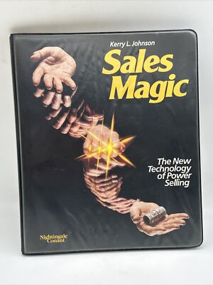 Kerry Johnson's SALES MAGIC audio cassette program course Nightingale-Covent