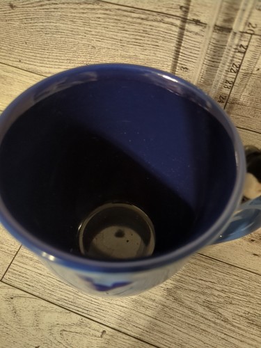 Authentic Walt Disney World Coffee/Tea Mug - 3D Mickey Mouse Blue 10oz Cup EUC - Picture 5 of 6
