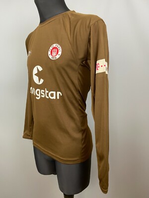 ST PAULI 2007 2008 TROJAN HOME SHIRT MATCH WORN AUTOGRAPH FOOTBALL