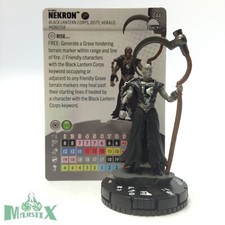 Heroclix DC Notorious set Nekron 044 Rare figure w/card 