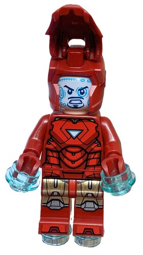LEGO Marvel Avengers - Iron Man Mark 6 Armour NEW minifigure SH1015 set 76313 - Picture 3 of 11