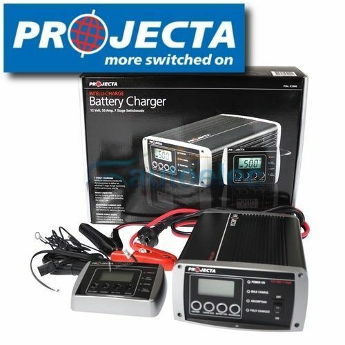 Projecta Ic5000 50A 50Amp Battery Charger Agm For Car Marine Deep Cycle New 12V - Picture 1 of 6