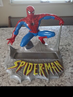 MARVEL スパイダーマン ANIMATED PHONE 電話器 フィギュア Vintage 1994 Marvel Spiderman Phone RecSound Spider-Man