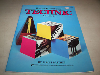 Bastien Piano Basics Technic Level 2 Sheet Music Song Book | eBay