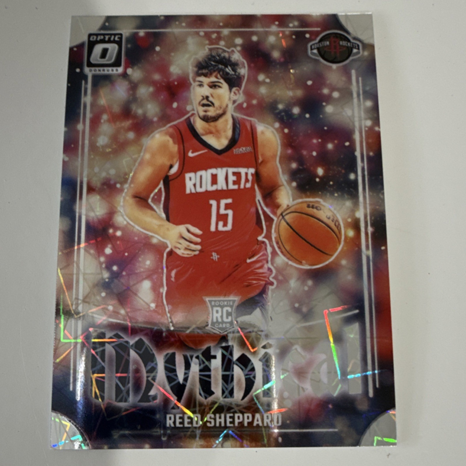 2024-25 Panini Donruss Optic Mythical Reed Sheppard Rookie #6  Rockets CASE HIT