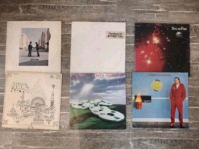 Schallplatten Vinyl Sammlung prog rock LPs Konvolut 