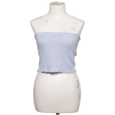 City Threads, Tube Top, Größe: L, Blau, Metallfaser/Polyamid/Viskose #ZW7