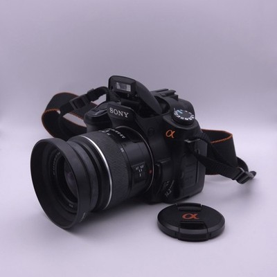Sony Alpha DSLR-A350 14,2MP + DT 18-55mm Objektiv, getestet, Vintage