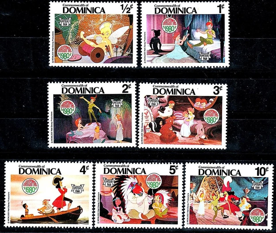 👉 DISNEY / DOMINICA 1980 NAVIDAD MNH PIRATAS INDIOS CUENTOS 💲ENVÍO GRATIS💲 - Imagen 1 de 1