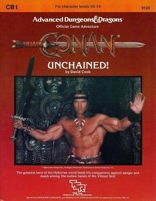 Conan Unchained Advanced Dungeons & Dragons TSR Modul CB1 1984