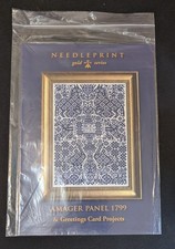 Needleprint Gold Series AMAGER PANEL 1799 Cro...
