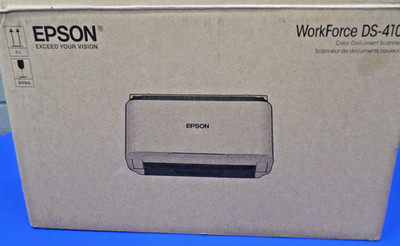 New EPSON WorkForce DS-410 DOCUMENT SCANNER B11B249201 600dpi Optical Resolution