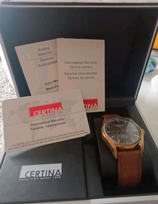 Certina DS-1 Automatic Herrenuhr   Swiss Made   mit Box & Papieren