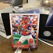 JOSE LOBATON #476 2015 Topps Baseball QTY Washington Nationals