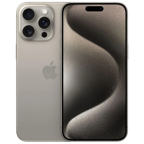 APPLE iPhone 15 Pro Max 256GB Titanio naturale Molto Buono - Ricondizionato