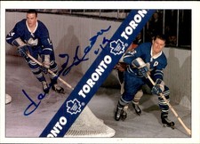 Dave David Keon Signed Auto 1992-93 Ultimate Checklist card Toronto Maple Leafs