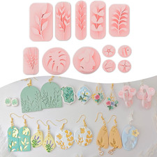 Polymer Clay Stamps, Tool Set, for Adults, 3D Print, Clay Cutter, Spring Stamps