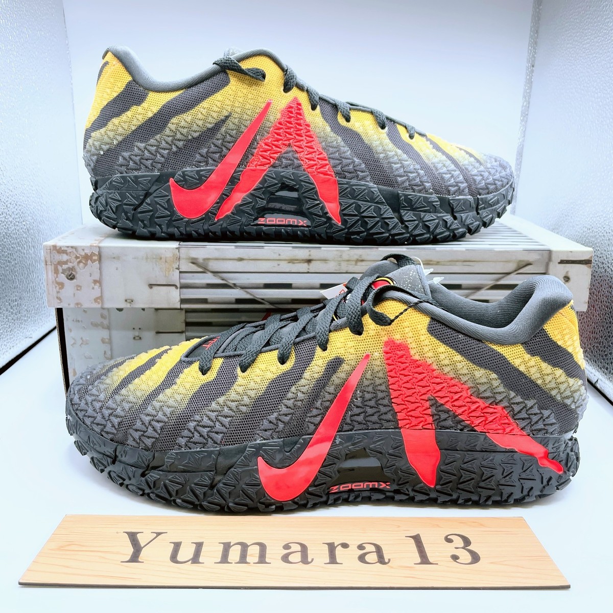 Jurassic Park × Nike Ja 3 Raptor Anthracite Yellow Ocher IU7239