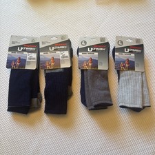 4 Pairs New Wigwam Ultimax Hiking Socks Size Large Men 9.5-12 Wmn 10-12 USA Made