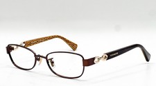 COACH HC 5054 9187 SATIN BROWN TORTOISE GOLD AUTHENTIC EYEGLASSES 51-17
