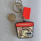 H-E-B Creamy Creations 1905 Vanilla Ice Cream Plastic Keychain w/ Red Tag — photo 1