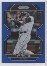 2022 Panini Prizm Tier III Blue Prizm Ty France #233 1u6
