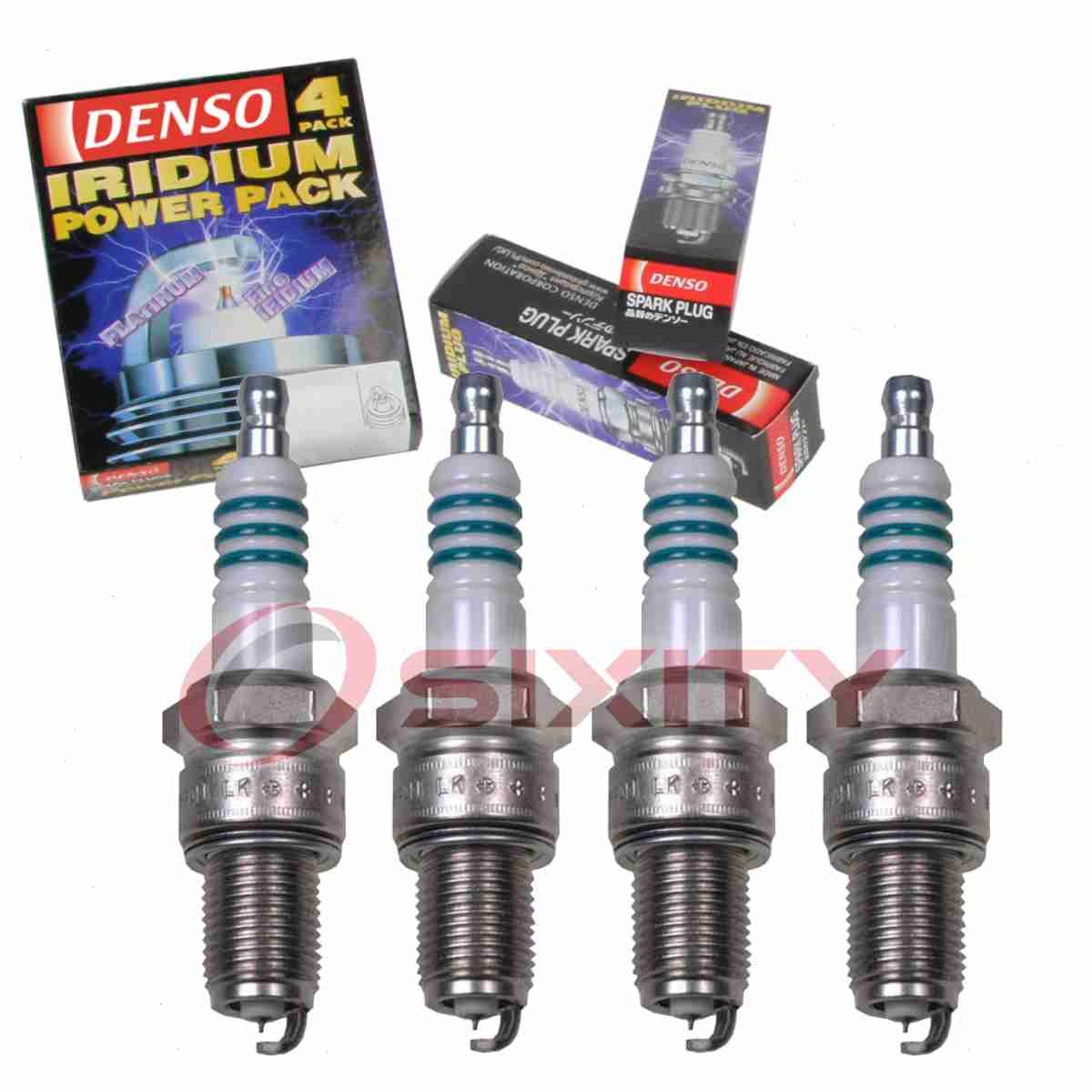 4 pc Denso Iridium Power Spark Plugs for 1979-1987 Mazda B2000 2.0L L4 zd