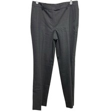 Brooks Brothers Caroline Fit Dress Pant Womens Size 6 Wool Gray Houndstooth