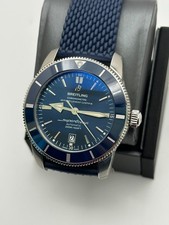 BNOS Breitling Superocean Heritage II AB202016 Blue Dial Steel BOX PAPER STICKER 3