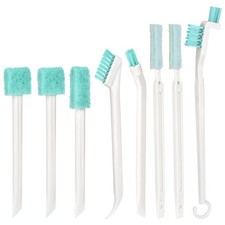 Small Cleaning Brushes for Household Deep Detail Crevice Light Blue