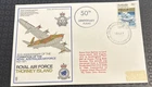 Great Britain FDC RAF 1971 50th Anniversary Formation Of RAAF Thorney Island