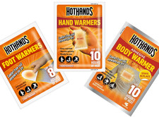 Hot Hands Foot hand body Warmers Hothands Packs Pocket Heat Feet Gloves 10HRS UK