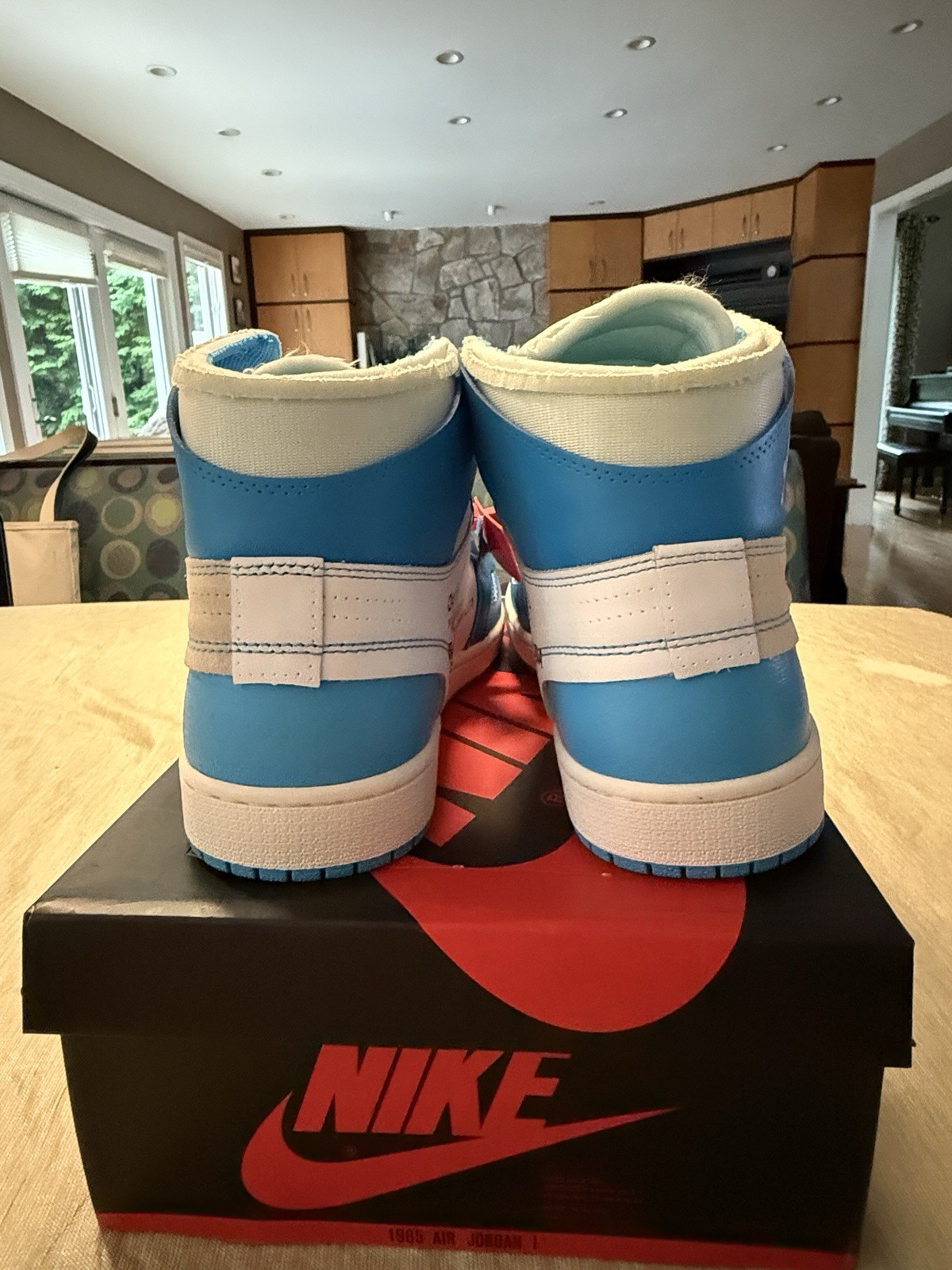 OFF WHITE X NIKE Nike Jordan 1 Retro OG x Off White alte UNC