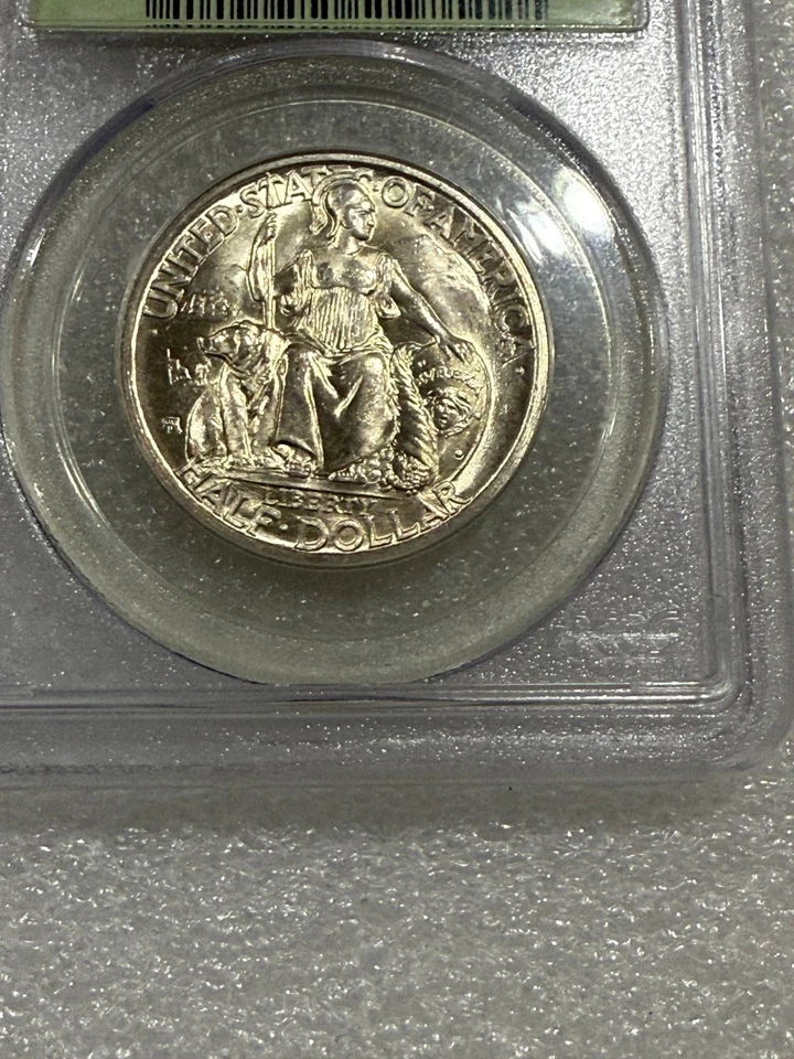 1938 New Rochelle Commemorative Half Dollar – PCGS MS65 - Image 2 of 4