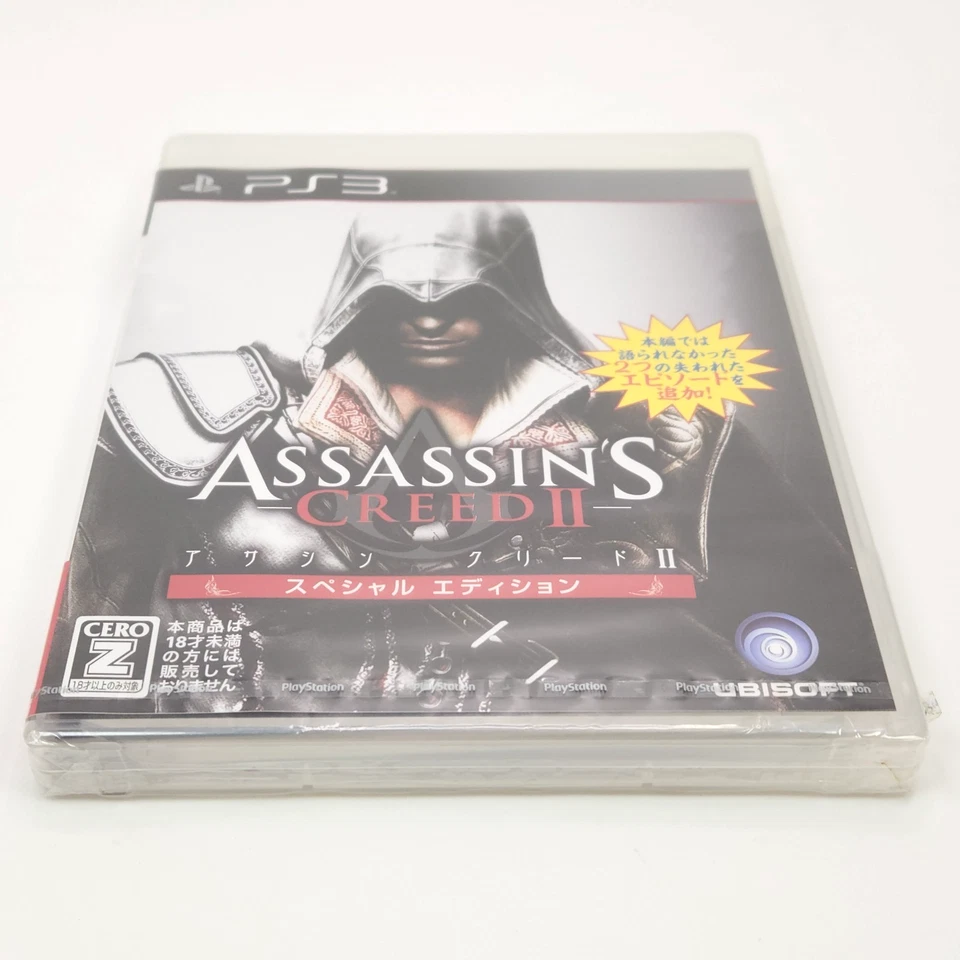 Assassin’s Creed II Special Edition PS3 Japan Import Ubisoft Factory Sealed Rare - Image 3 of 4